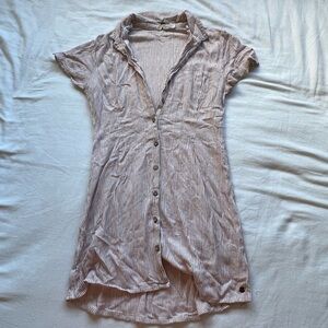 Roxy Striped Button-Down Women's dress